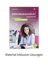 Produktabbildung zu Büromanagement - 1. Ausbildungsjahr - Material inklusive Lösungen zum Arbeitsheft Download - 5. Auflage 2025