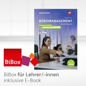 Produktabbildung zu Büromanagement - BiBox - Das digitale Unterrichtssystem 2. Ausbildungsjahr - Einzellizenz für Lehrer/-innen (Dauerlizenz) - 5. Auflage 2026