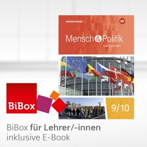 Produktabbildung zu Mensch und Politik SI - Ausgabe 2018 für Baden-Württemberg, Sachsen-Anhalt und Thüringen - BiBox - Das digitale Unterrichtssystem 9 / 10 - Kollegiumslizenz für Lehrer/-innen (1 Schuljahr)