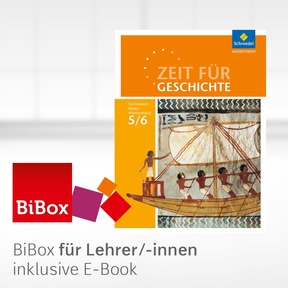 Produktabbildung zu Zeit für Geschichte - Ausgabe 2016 für Gymnasien in Baden-Württemberg - BiBox - Das digitale Unterrichtssystem 5 / 6 - Kollegiumslizenz für Lehrer/-innen (1 Schuljahr)