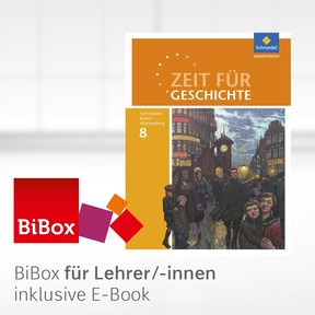 Produktabbildung zu Zeit für Geschichte - Ausgabe 2016 für Gymnasien in Baden-Württemberg - BiBox - Das digitale Unterrichtssystem 8 - Kollegiumslizenz für Lehrer/-innen (1 Schuljahr)