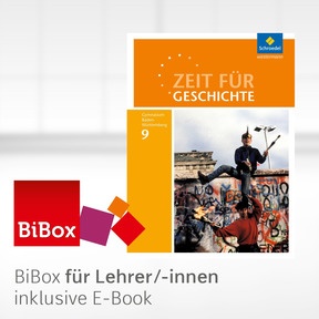 Produktabbildung zu Zeit für Geschichte - Ausgabe 2016 für Gymnasien in Baden-Württemberg - BiBox - Das digitale Unterrichtssystem 9 - Kollegiumslizenz für Lehrer/-innen (1 Schuljahr)