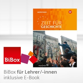 Produktabbildung zu Zeit für Geschichte - Ausgabe 2018 für die Einführungsphase in Niedersachsen - BiBox - Das digitale Unterrichtssystem 11 - Kollegiumslizenz für Lehrer/-innen (1 Schuljahr)