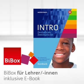 Produktabbildung zu INTRO Deutsch als Zweitsprache - BiBox - Das digitale Unterrichtssystem - Kollegiumslizenz für Lehrer/-innen (1 Schuljahr)