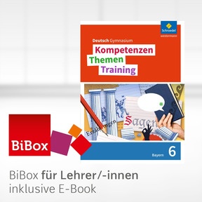 Produktabbildung zu Kompetenzen - Themen - Training - Ausgabe 2017 für die Sekundarstufe I in Bayern - BiBox - Das digitale Unterrichtssystem 6 - Kollegiumslizenz für Lehrer/-innen (1 Schuljahr)
