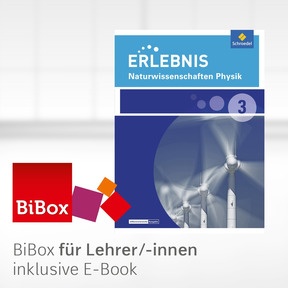 Produktabbildung zu Erlebnis Naturwissenschaften - Differenzierende Ausgabe 2014 für Nordrhein-Westfalen - BiBox - Das digitale Unterrichtssystem 3 Physik - Kollegiumslizenz für Lehrer/-innen (1 Schuljahr)