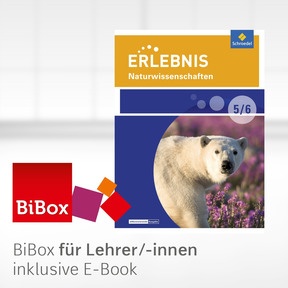 Produktabbildung zu Erlebnis Naturwissenschaften - Differenzierende Ausgabe 2016 für Berlin und Brandenburg - BiBox - Das digitale Unterrichtssystem 5 / 6 - Kollegiumslizenz für Lehrer/-innen (1 Schuljahr)
