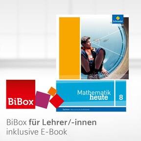 Produktabbildung zu Mathematik heute - Ausgabe 2012 für Sachsen - BiBox - Das digitale Unterrichtssystem RS 8 - Kollegiumslizenz für Lehrer/-innen (1 Schuljahr)