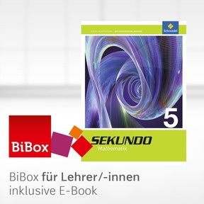 Produktabbildung zu Sekundo - Aktuelle Ausgabe für Baden-Württemberg - BiBox - Das digitale Unterrichtssystem 5 - Kollegiumslizenz für Lehrer/-innen (1 Schuljahr)