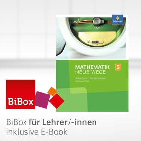 Produktabbildung zu Mathematik Neue Wege SI - Ausgabe 2016 für Rheinland-Pfalz - BiBox - Das digitale Unterrichtssystem 6 - Kollegiumslizenz für Lehrer/-innen (1 Schuljahr)