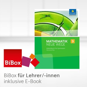 Produktabbildung zu Mathematik Neue Wege SI - Ausgabe 2016 für Rheinland-Pfalz - BiBox - Das digitale Unterrichtssystem 9 - Kollegiumslizenz für Lehrer/-innen (1 Schuljahr)