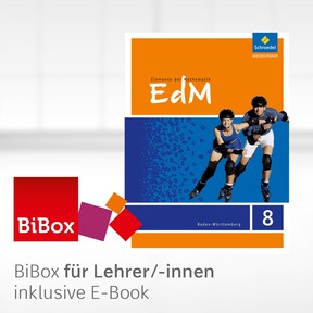Produktabbildung zu Elemente der Mathematik SI - Ausgabe 2016 für Baden-Württemberg - BiBox - Das digitale Unterrichtssystem 8 - Kollegiumslizenz für Lehrer/-innen (1 Schuljahr)