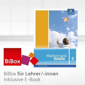 Produktabbildung zu Mathematik heute - Ausgabe 2017 für Bayern - BiBox - Das digitale Unterrichtssystem 5 - Kollegiumslizenz für Lehrer/-innen (1 Schuljahr)