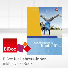 Produktabbildung zu Mathematik heute - Ausgabe 2017 für Bayern - BiBox - Das digitale Unterrichtssystem 10 / II - Kollegiumslizenz für Lehrer/-innen (1 Schuljahr)