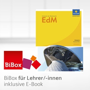 Produktabbildung zu Elemente der Mathematik SII - Ausgabe 2017 für Rheinland-Pfalz - BiBox - Das digitale Unterrichtssystem Analysis Leistungsfach - Kollegiumslizenz für Lehrer/-innen (1 Schuljahr)