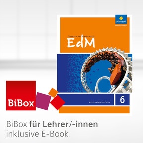 Produktabbildung zu Elemente der Mathematik SI - Ausgabe 2012 für Nordrhein-Westfalen G8 - BiBox - Das digitale Unterrichtssystem 6 - Kollegiumslizenz für Lehrer/-innen (1 Schuljahr)