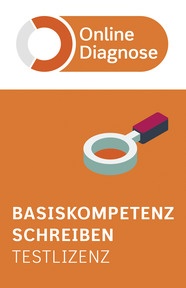 Produktabbildung zu Online-Diagnose - Basiskompetenzen - Schreiben - Testlizenz