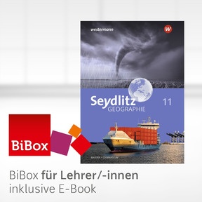 Produktabbildung zu Seydlitz Geographie - Aktuelle Ausgabe für Gymnasien in Bayern - BiBox - Das digitale Unterrichtssystem 11 - Kollegiumslizenz für Lehrer/-innen (Dauerlizenz)