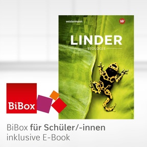 Produktabbildung zu LINDER Biologie SII - BiBox - Das digitale Unterrichtssystem - Einzellizenz für Schüler/-innen (1 Schuljahr)