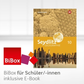 Produktabbildung zu Seydlitz Geographie - Aktuelle Ausgabe für Gymnasien in Bayern - BiBox - Das digitale Unterrichtssystem 10 - Einzellizenz für Schüler/-innen (1 Schuljahr)