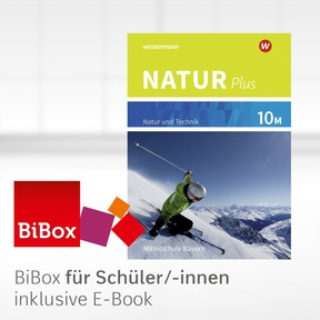 Produktabbildung zu Natur plus - Aktuelle Ausgabe für Bayern - BiBox - Das digitale Unterrichtssystem 10M - Einzellizenz für Schüler/-innen (1 Schuljahr)