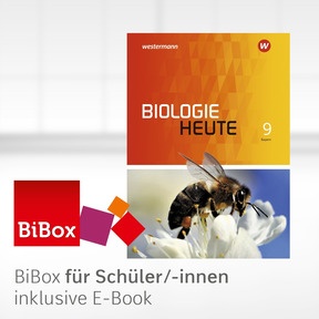 Produktabbildung zu Biologie heute SI - Aktuelle allgemeine Ausgabe für Bayern - BiBox - Das digitale Unterrichtssystem 9 - Einzellizenz für Schüler/-innen (1 Schuljahr)