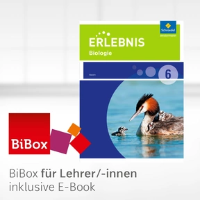 Produktabbildung zu Erlebnis Biologie - Ausgabe 2016 für Realschulen in Bayern - BiBox - Das digitale Unterrichtssystem 6 - Einzellizenz für Lehrer/-innen (Dauerlizenz)
