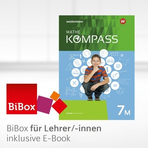 Produktabbildung zu Mathe Kompass - Ausgabe für Bayern - BiBox - Das digitale Unterrichtssystem 7 M - Kollegiumslizenz für Lehrer/-innen (Dauerlizenz)