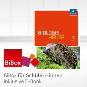Produktabbildung zu Biologie heute SI - Aktuelle Ausgabe für Gymnasien in Hessen und Schleswig-Holstein - BiBox - Das digitale Unterrichtssystem 1 - Klassenlizenz Premium (1 Schuljahr)