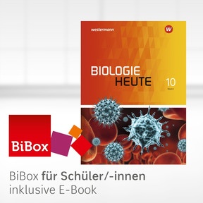 Produktabbildung zu Biologie heute SI - Aktuelle allgemeine Ausgabe für Bayern - BiBox - Das digitale Unterrichtssystem 10 - Klassenlizenz Premium (1 Schuljahr)