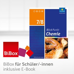Produktabbildung zu Blickpunkt Chemie - Ausgabe 2016 für Sekundarschulen und Oberschulen in Berlin und Brandenburg - BiBox - Das digitale Unterrichtssystem 7/8 - Klassenlizenz Premium (1 Schuljahr)