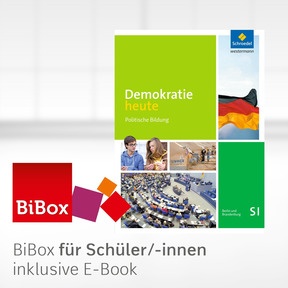 Produktabbildung zu Demokratie heute - Ausgabe 2016 für die Sekundarstufe I in Berlin und Brandenburg - BiBox - Das digitale Unterrichtssystem SI - Klassenlizenz Premium (1 Schuljahr)