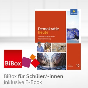 Produktabbildung zu Demokratie heute - Ausgabe 2016 für Sachsen - BiBox - Das digitale Unterrichtssystem 10 - Klassenlizenz Premium (1 Schuljahr)