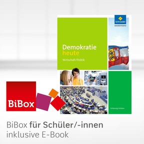 Produktabbildung zu Demokratie heute - Ausgabe 2017 für Schleswig-Holstein - BiBox - Das digitale Unterrichtssystem - Klassenlizenz Premium (1 Schuljahr)