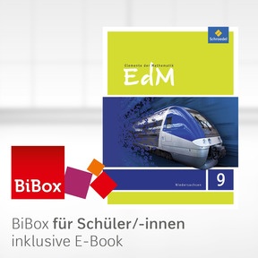 Produktabbildung zu Elemente der Mathematik SI - Ausgabe 2015 für Niedersachsen G9 - BiBox - Das digitale Unterrichtssystem 9 - Klassenlizenz Premium (1 Schuljahr)