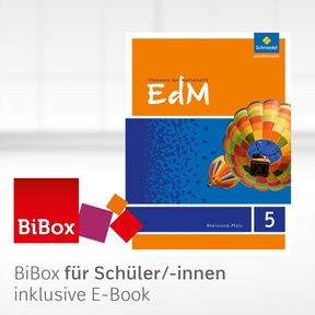 Produktabbildung zu Elemente der Mathematik SI - Ausgabe 2016 für Rheinland-Pfalz - BiBox - Das digitale Unterrichtssystem 5 - Klassenlizenz Premium (1 Schuljahr)