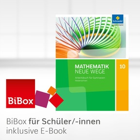 Produktabbildung zu Mathematik Neue Wege SI - Ausgabe 2015 für Niedersachsen G9 - BiBox - Das digitale Unterrichtssystem 10 - Klassenlizenz Premium (1 Schuljahr)