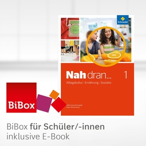 Produktabbildung zu Nah dran ... AES - Alltagskultur, Ernährung, Soziales - BiBox - Das digitale Unterrichtssystem 1 - Klassenlizenz Premium (1 Schuljahr)