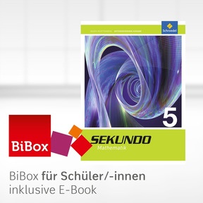 Produktabbildung zu Sekundo - Aktuelle Ausgabe für Baden-Württemberg - BiBox - Das digitale Unterrichtssystem 5 - Klassenlizenz Premium (1 Schuljahr)