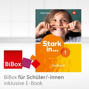 Produktabbildung zu Stark in Deutsch Aktuelle Ausgabe - BiBox - Das digitale Unterrichtssystem 1 - Klassenlizenz Premium (1 Schuljahr)