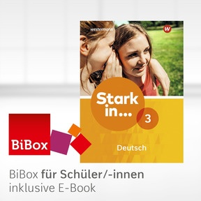 Produktabbildung zu Stark in Deutsch Ausgabe 2017 - BiBox - Das digitale Unterrichtssystem 3 - Klassenlizenz Premium (1 Schuljahr)
