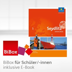 Produktabbildung zu Seydlitz Erdkunde - Bisherige Ausgabe für Gymnasien in Rheinland-Pfalz - BiBox - Das digitale Unterrichtssystem 1 - Klassenlizenz Premium (1 Schuljahr)
