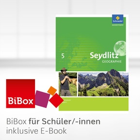 Produktabbildung zu Seydlitz Geographie - Aktuelle Ausgabe für Gymnasien in Bayern - BiBox - Das digitale Unterrichtssystem 5 - Klassenlizenz Premium (1 Schuljahr)