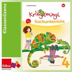 Produktabbildung zu Kringlmingl Sachunterricht 4, neuer Lehrplan - BiBox - Ihr digitales Unterrichtspaket - Klassenlizenz