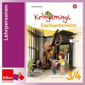 Produktabbildung zu Kringlmingl Sachunterricht 3/4, Material für Lehrpersonen - BiBox - Ihr digitales Unterrichtspaket - Einzellizenz für Lehrpersonen