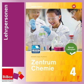 Produktabbildung zu Zentrum Chemie 4, Zusätzliche Unterrichtsmaterialien für Lehrpersonen, neuer Lehrplan - BiBox - Ihr digitales Unterrichtspaket - Einzellizenz für Lehrpersonen