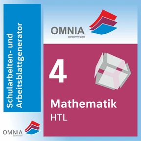 Produktabbildung zu Mathematik 4, HTL - OMNIA - Ihr Schularbeiten- und Arbeitsblattgenerator - Einzellizenz