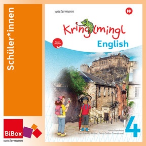 Produktabbildung zu Kringlmingl English 4 - BiBox - Ihr digitales Unterrichtspaket - Einzellizenz für Schüler*innen