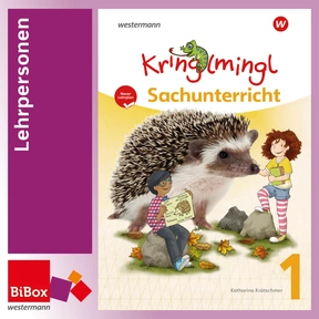 Produktabbildung zu Kringlmingl Sachunterricht 1, Material für Lehrpersonen, neuer Lehrplan - BiBox - Ihr digitales Unterrichtspaket - Einzellizenz für Lehrpersonen