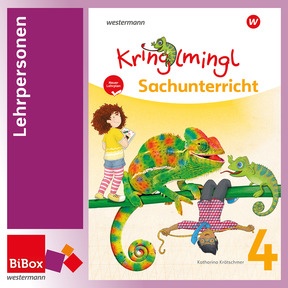 Produktabbildung zu Kringlmingl Sachunterricht 4, Material für Lehrpersonen, neuer Lehrplan - BiBox - Ihr digitales Unterrichtspaket - Einzellizenz für Lehrpersonen